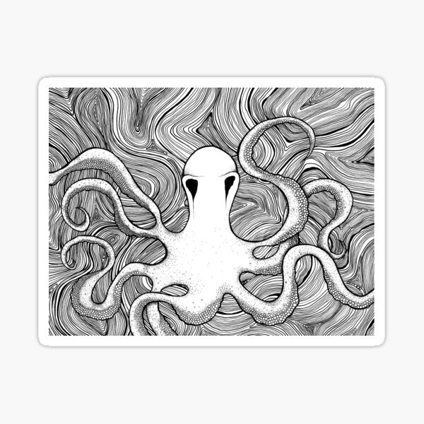 Item preview, Crazy Octopus designed and sold by eclectickatie.