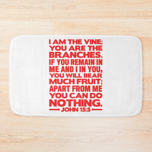 Item preview, John 15:5 I Am The Vine designed and sold by plushism.