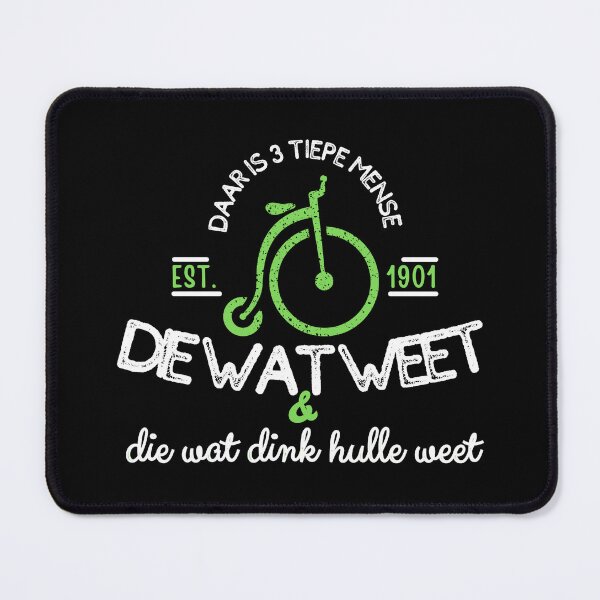 Item preview, Afrikaans, tiepe mense, Afrikaans art design designed and sold by Hypnotees.