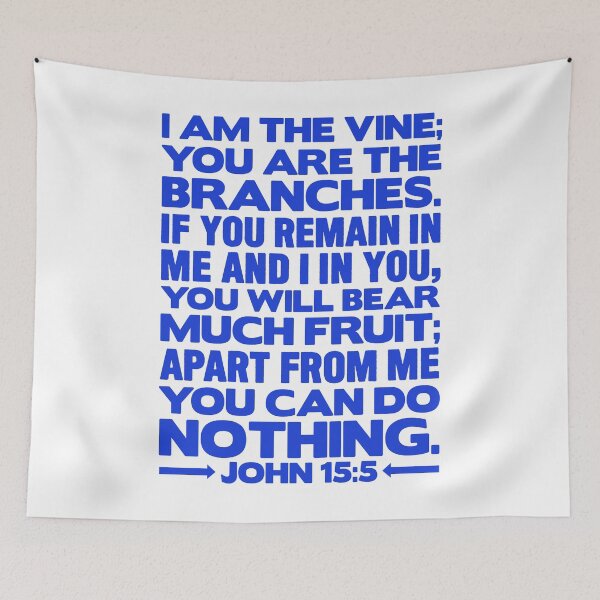 Item preview, John 15:5 I Am The Vine designed and sold by plushism.
