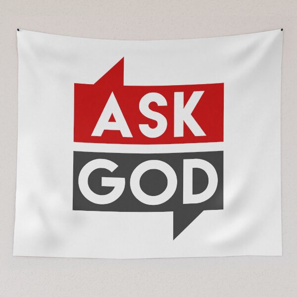 Item preview, Ask God  Believe in Almighty God (Believer) designed and sold by HasietYabom.