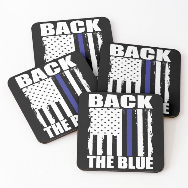 Item preview, Back The Blue Thin Blue Line American Flag designed and sold by HasietYabom.
