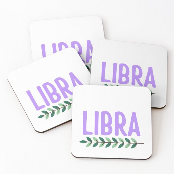 Item preview, Libra Zodiac Sign with Leaves designed and sold by Hellofriendco.