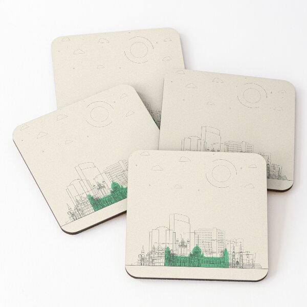 Item preview, Abstract City Posters: Belfast, United Kingdom designed and sold by A Deniz Akerman.