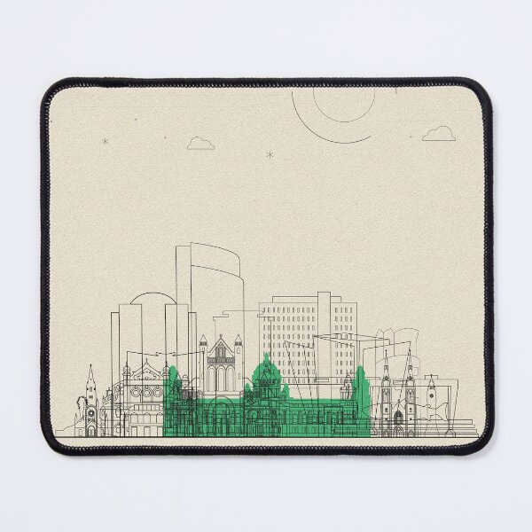 Item preview, Abstract City Posters: Belfast, United Kingdom designed and sold by A Deniz Akerman.