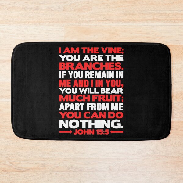 Item preview, John 15:5 I Am The Vine designed and sold by plushism.
