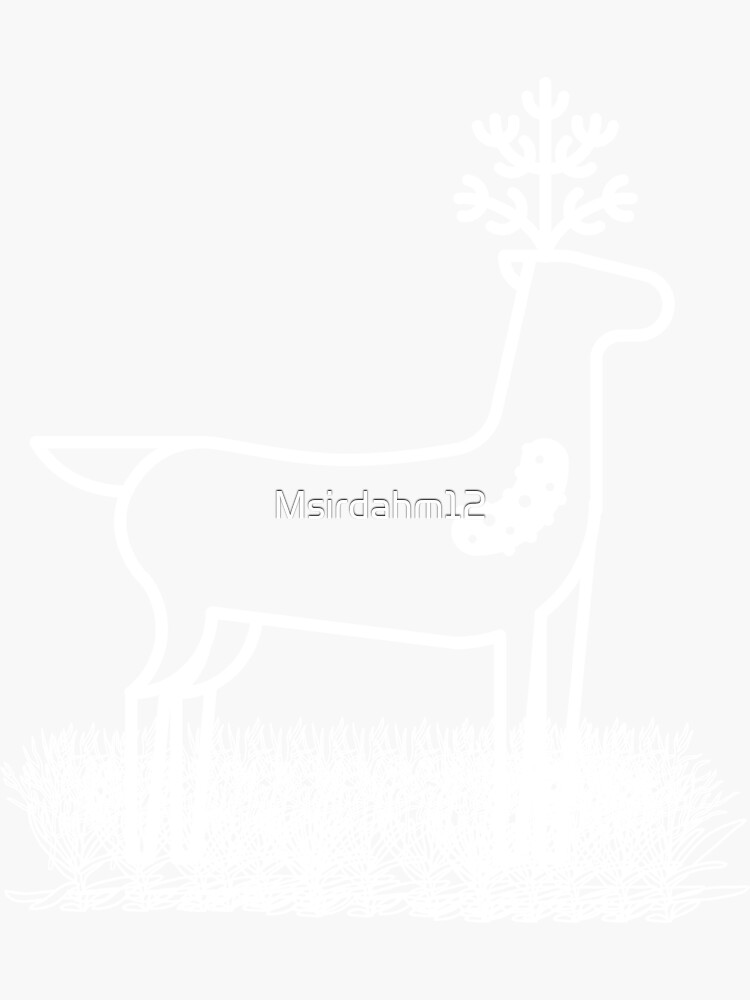 " dill doe shirt" Sticker for Sale by Msirdahm12 Redbubble