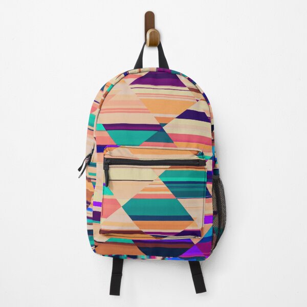 Item preview, Abstract geometric multicolor pattern designed and sold by cutecrazytshirt.