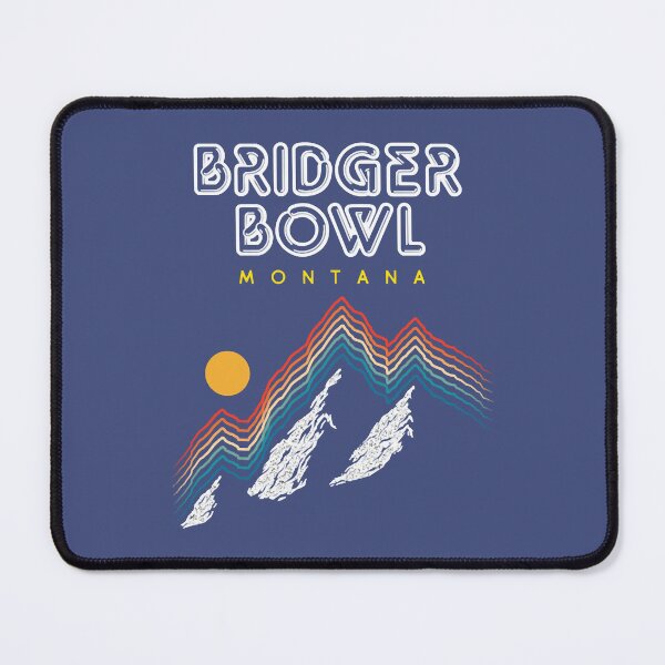 Artikelvorschau, Bridger Bowl Montana Usa Skigebiet 1980er Jahre Retro entworfen und verkauft von HasietYabom.