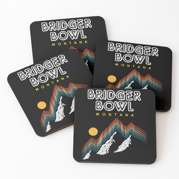 Artikelvorschau, Bridger Bowl Montana Usa Skigebiet 1980er Jahre Retro entworfen und verkauft von HasietYabom.
