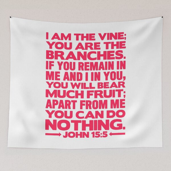 Item preview, John 15:5 I Am The Vine designed and sold by plushism.