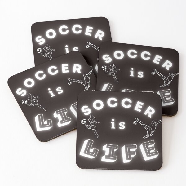 Item preview, Soccer is life. designed and sold by Design Vibes.