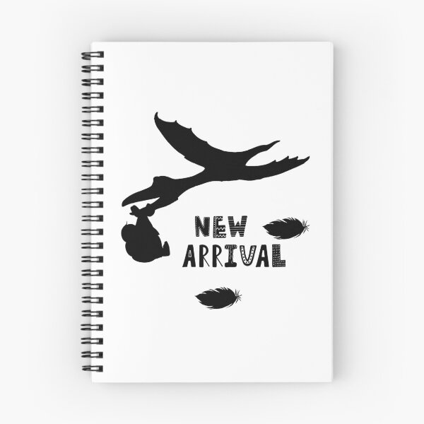 Item preview, New Arrival, Funny Dinosaur, Baby Announcing, Pregnant, Pregnancy, Preggo, Humor, Quotes, Sayings, Words, Text, Flying Dinosaur, Dino designed and sold by iHeartDinosaurs.