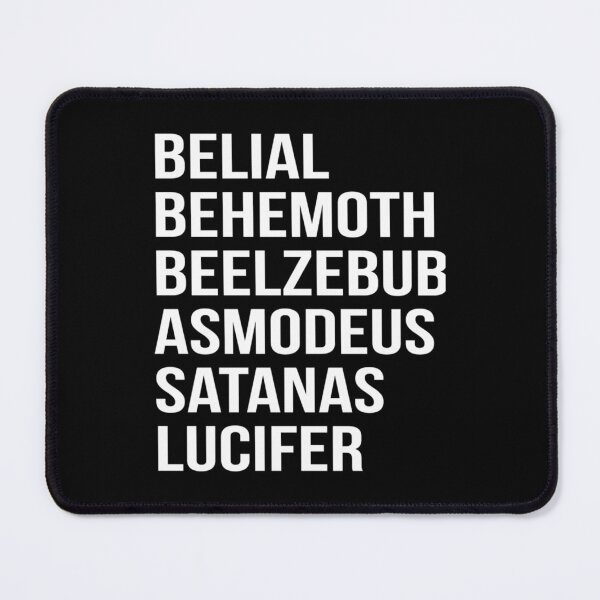 Item preview, Satanic Names, Ghost Inspired     designed and sold by CallanStore.