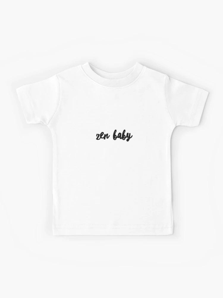 Zen White Graphic Baby Tee