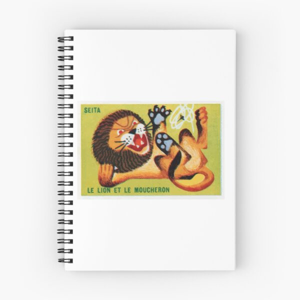Item preview, The Lion And The Gnat French Matchbox Label designed and sold by retrographics.