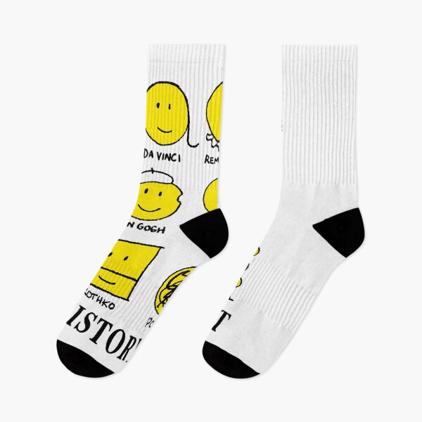 Item preview, History of Art Smiley Face designed and sold by rayasponge.