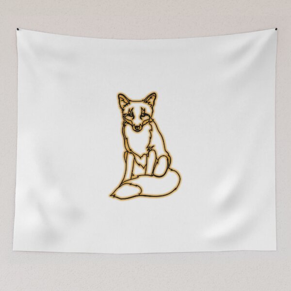 Item preview, Fox lineart  designed and sold by AmonRa16.
