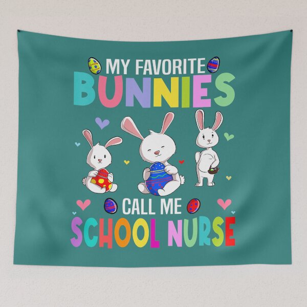 Item preview, My Favorite Bunnies Call Me School Nurse Family Easter Party designed and sold by queencrown.