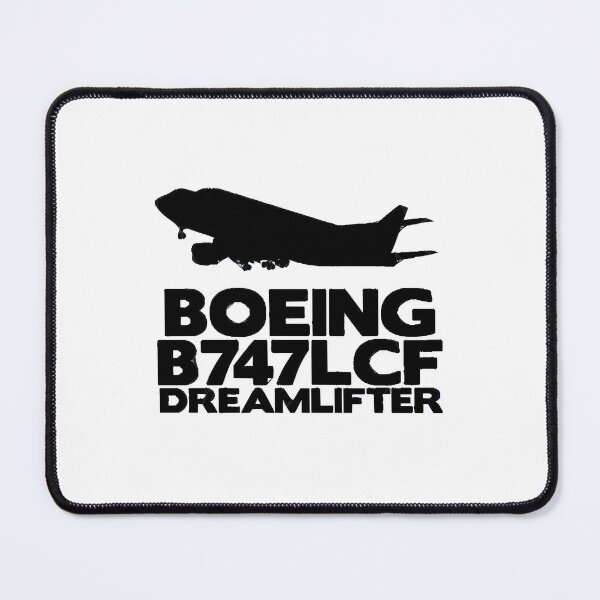 Item preview, Boeing B747LCF Silhouette Print (Black) designed and sold by ng4487.