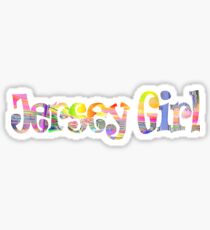 Jersey-Mädchen III Sticker