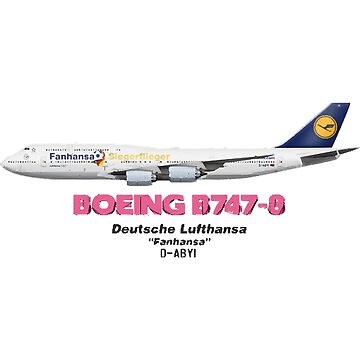 Boeing B747-8 - Deutsche Lufthansa Fanhansa | Sticker