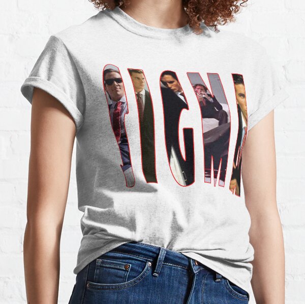 Item preview, SIGMA Patrick Bateman designed and sold by Grindset Forever.