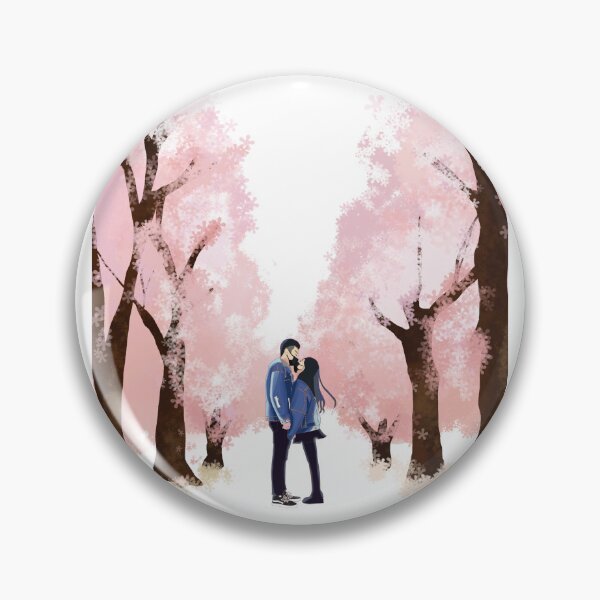 Item preview, Lovers under the Sakura / Cherry Blossom Essential T-shirts Accessories (White) designed and sold by bailong1668.