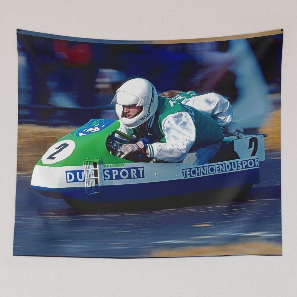 Item preview, r668/ silver time  " Motorbike race for two formula 1 version ! Course de Mobylette à deux version formule 1 " to Okaio Créations - Olavia-Olao designed and sold by o.okaïo.
