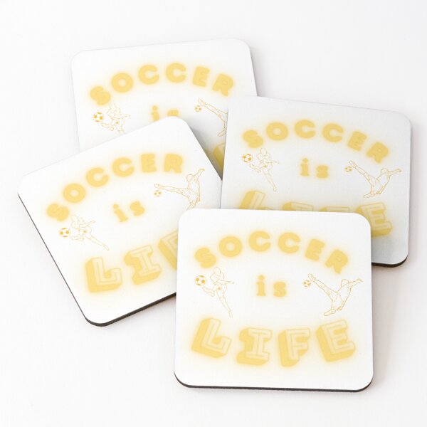 Item preview, Soccer is life. designed and sold by Design Vibes.