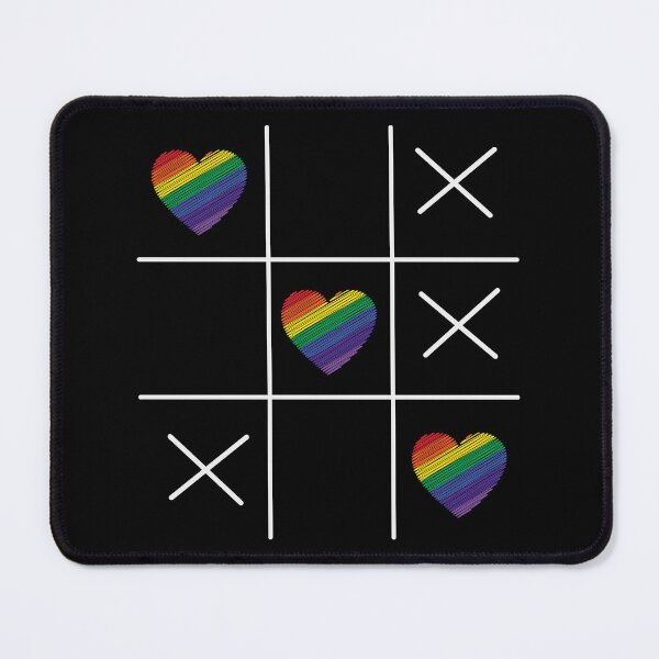Item preview, Love Wins Tic-Tac-Toe, Pride Design designed and sold by Koala Designs.