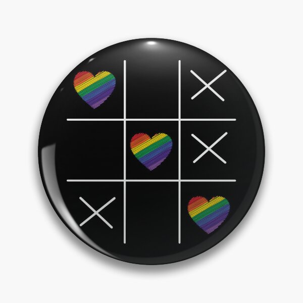 Item preview, Love Wins Tic-Tac-Toe, Pride Design designed and sold by Koala Designs.
