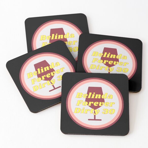 Item preview, Belinda Blinked Forever Dirty 30 badge designed and sold by SelfrontStudios.