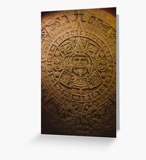 Mayan Calendar Greeting Card