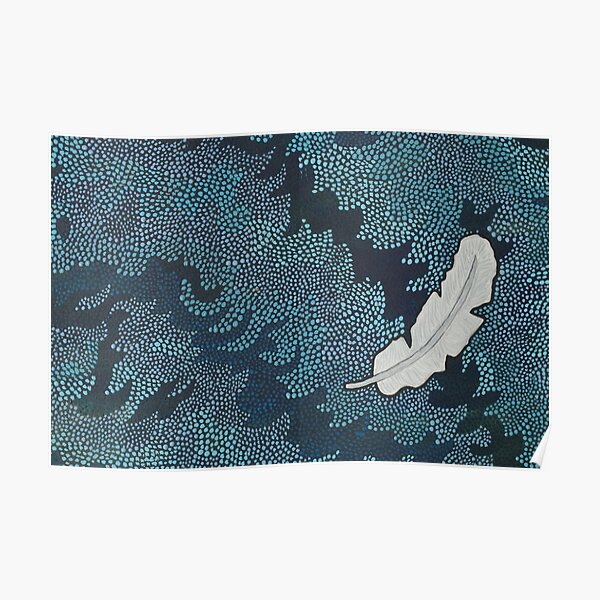 plume et ciel Poster
