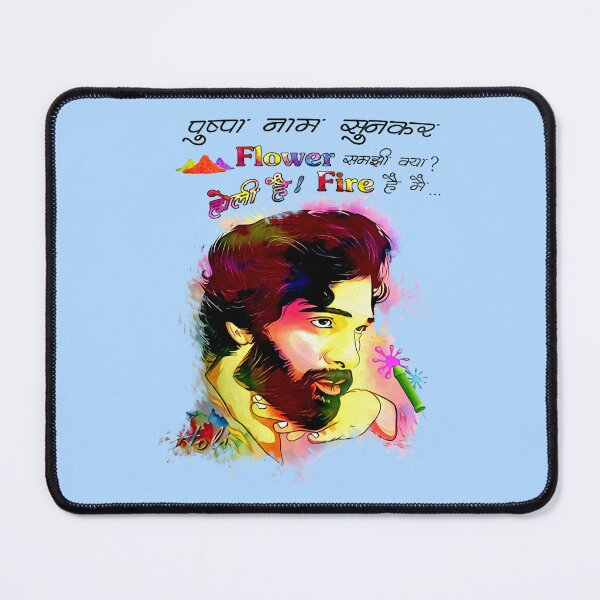 Item preview, Pushpa Allu Arjun Tshirt designed and sold by harveyqueen.