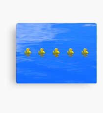 Single file Canvas Print