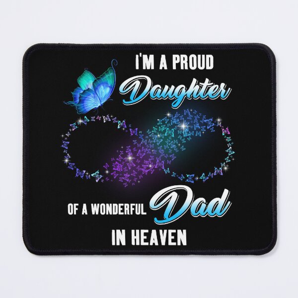 Item preview, Best Memorial Angel Dad In Heaven Daughter Remembrance Daddy designed and sold by adsmod.
