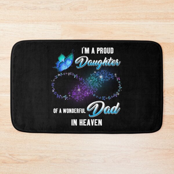 Item preview, Best Memorial Angel Dad In Heaven Daughter Remembrance Daddy designed and sold by adsmod.