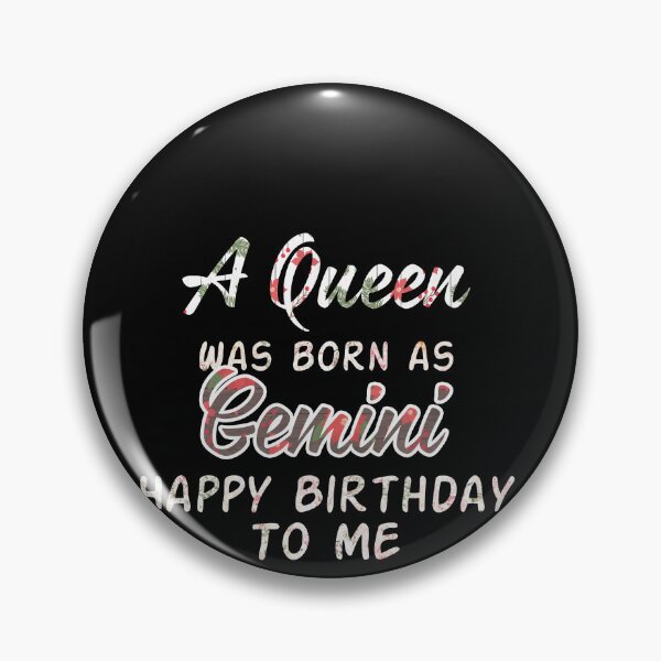 Item preview, Queen Was Born Gemini Happy Birthday To Me designed and sold by hoangtrongkhiem.