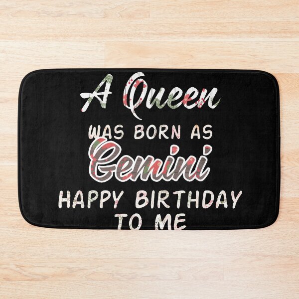 Item preview, Queen Was Born Gemini Happy Birthday To Me designed and sold by hoangtrongkhiem.