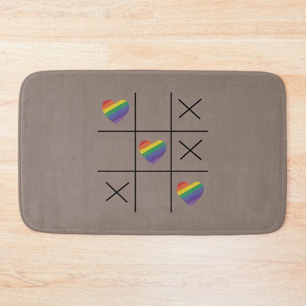Item preview, Love Wins Tic-Tac-Toe, Pride Design designed and sold by Koala Designs.