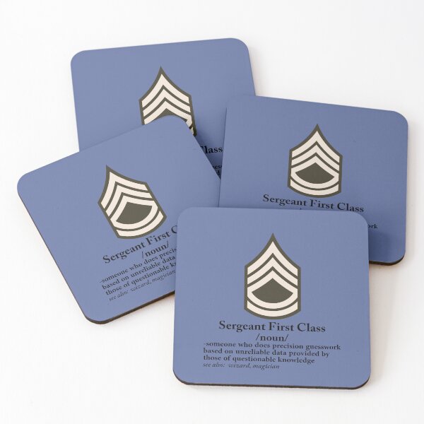 Item preview, US Army Sergeant First Class Definition Gift designed and sold by Tribedragon.