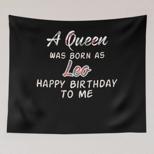 Item preview, Queen Was Born Leo Happy Birthday To Me designed and sold by hoangtrongkhiem.