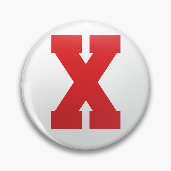 Item preview, Alphabet, Red X, Sports letter X designed and sold by TheCultStuff.