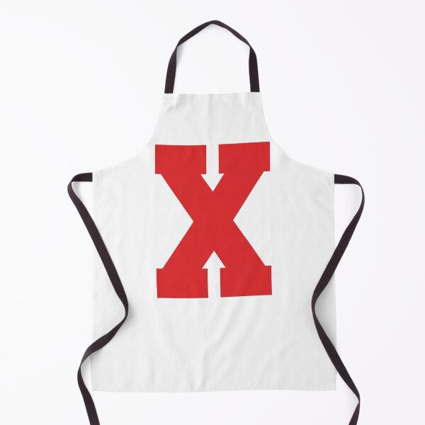 Item preview, Alphabet, Red X, Sports letter X designed and sold by TheCultStuff.