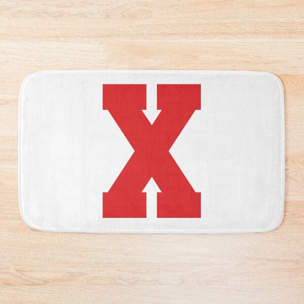 Item preview, Alphabet, Red X, Sports letter X designed and sold by TheCultStuff.