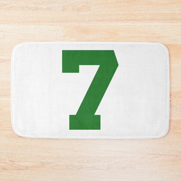 Item preview, Number 7, Green seven, Sports number 7 designed and sold by TheCultStuff.