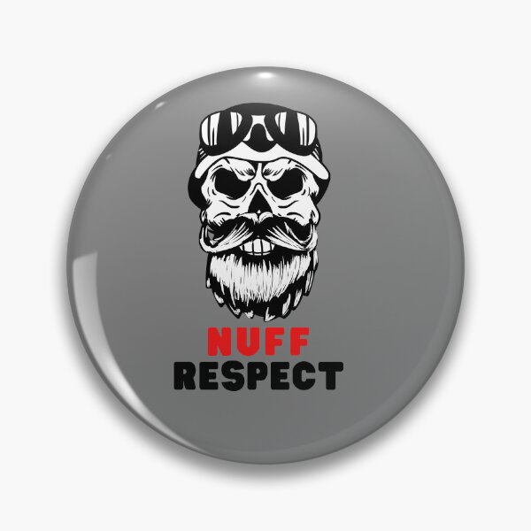 Item preview, Nuff Respect Motorcyclist  Cool Scull designed and sold by M-Infinite.