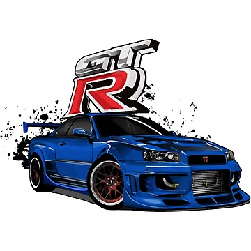 Artwork thumbnail, NISSAN GT-R R34 by SSpragueThunder